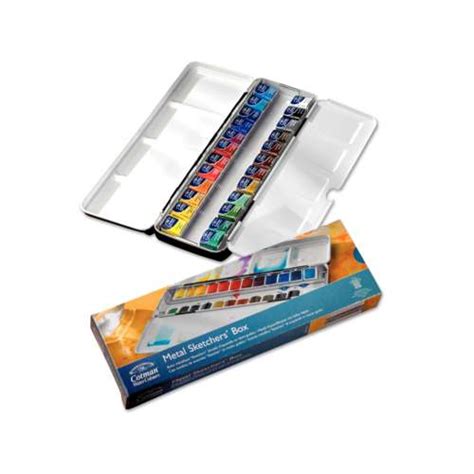 cotman metal sketchers box|Winsor & Newton Cotman Metal Sketchers' Pocket Box 24 Half .